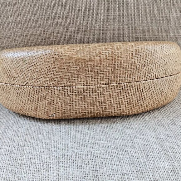 Maui Jim Sunglasses Case Tan Hard Case for Glasses Eye wear Case only - Picture 5 of 13